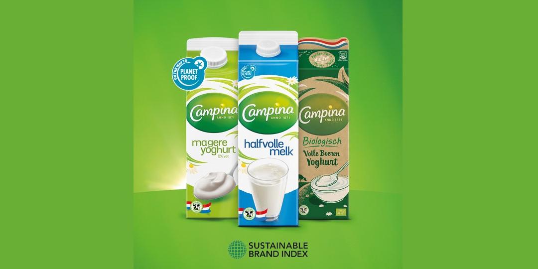 Campina - Meest duurzame zuivelmerk advertentie breed