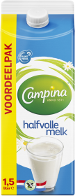 Campina Melk Halfvolle 1.5 l Pak met punt